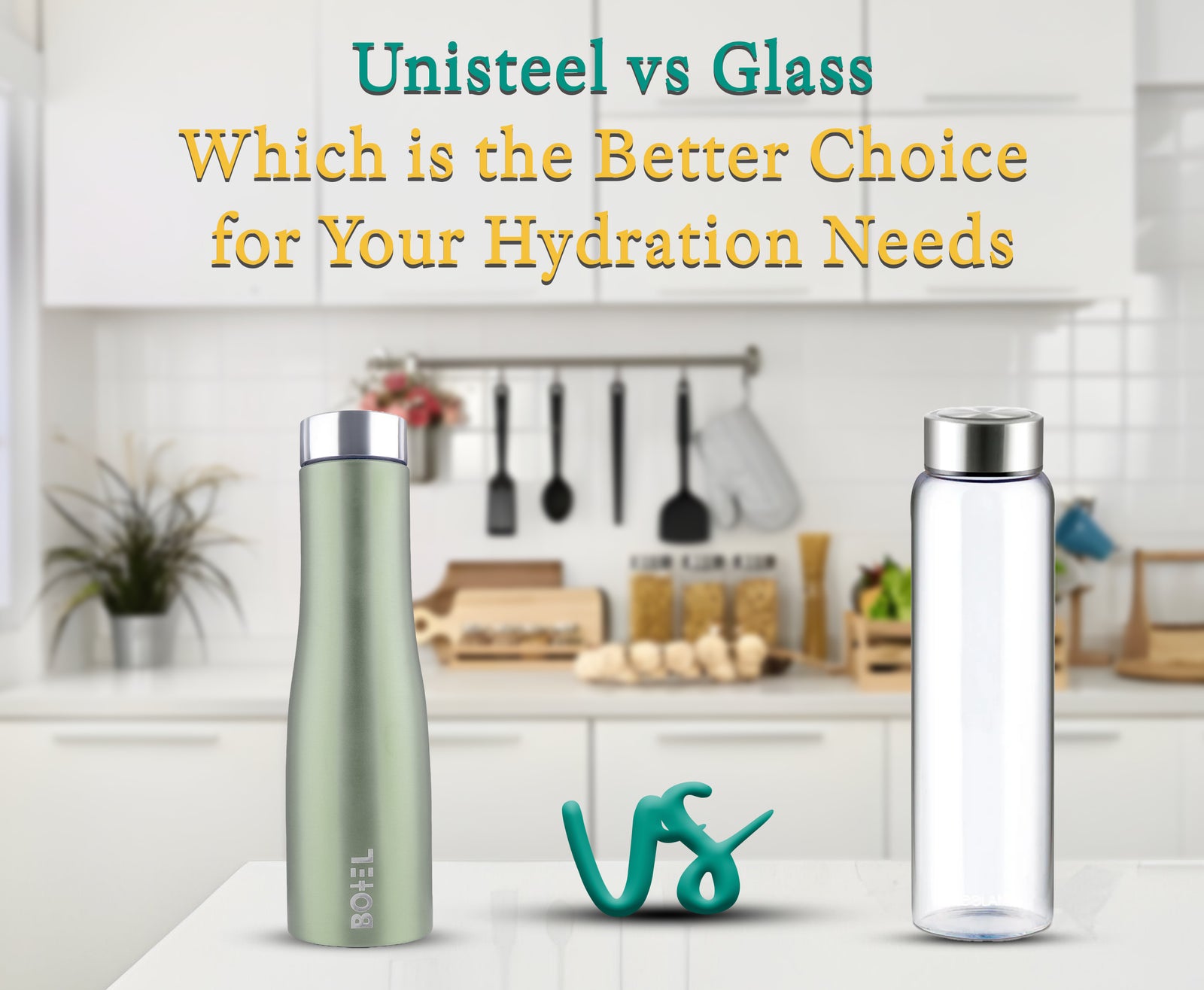 Unisteel vs Glass: Which is the Better Choice for Your Hydration Needs