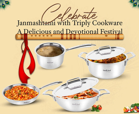 Celebrate Janmashtami with Triply Cookware: A Delicious and Devotional Festival