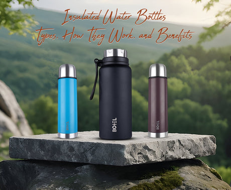 Insulated Water Bottles: Types, How They Work, and Benefits