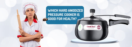 Omichef Hard Anodized Pressure Cooker