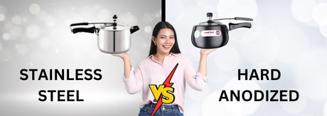 Hard Anodised Pressure Cooker Vs Stainless Steel: Which One Is Right for You?