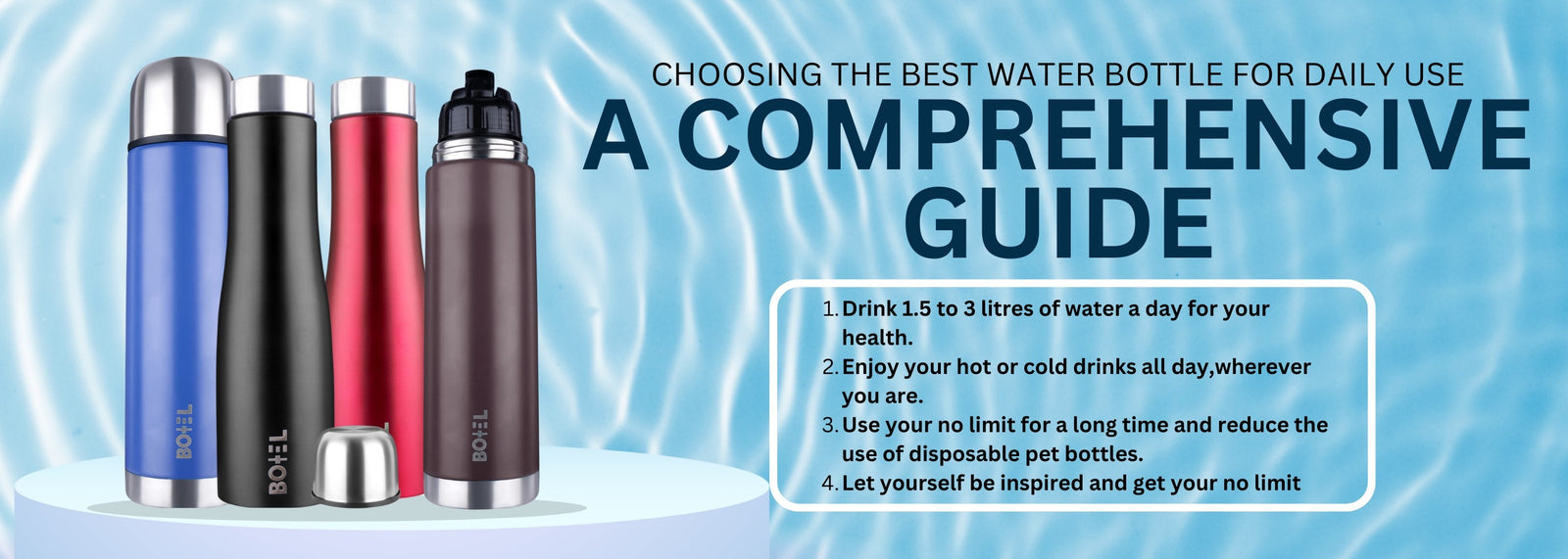 Best Stainless Steel Hot & Cold Water Bottle