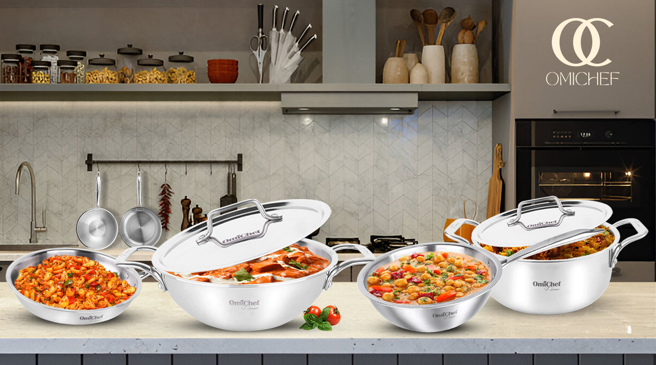 triply cookware triply pans triply pots and pans triply pots triply stainless steel triply stainless cookware best triply stainless steel cookware in india best triply stainless steel cookware triply stainless steel pan triply stainless steel frying pan 