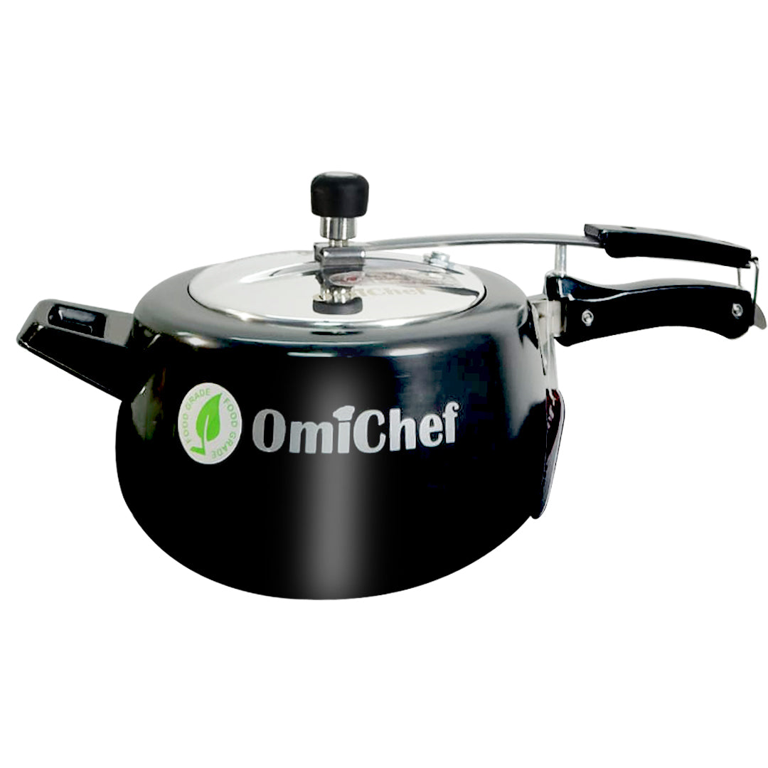 5 litres|Hard Anodized | Induction Compatible | Curve Type | Stainless Steel Lid  | Ideal For 5 To 7 Persons
