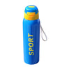 Sports Stainless Steel Water Bottle | with Straw | Matte | 500 ML