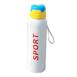 Sports Stainless Steel Water Bottle | with Straw | Matte | 500 ML