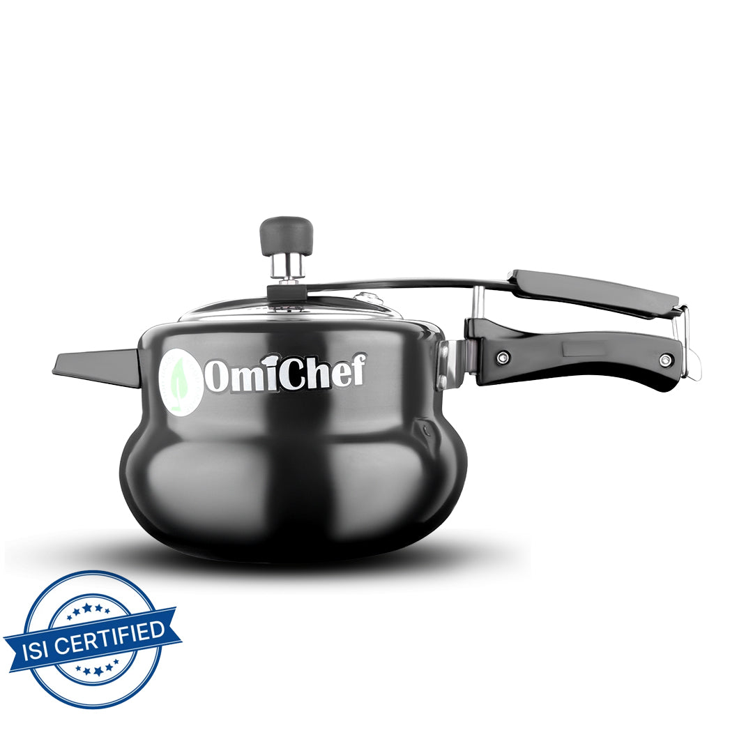3 Litre | Hard Anodized | Induction Compatible | Matki | Pressure Cooker