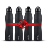 Vergo Stainless Steel Sports Water Bottle | Single Wall | 1 Litre