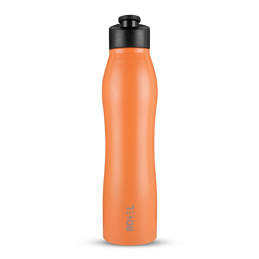 Vergo Stainless Steel Sports Water Bottle | Single Wall | 1 Litre