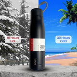 Sporty | Double Wall Steel Water Bottle | Vacuum Insulated | 10 Hours Hot & 24 Hours Cold