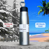 Sporty | Double Wall Steel Water Bottle | Vacuum Insulated | 10 Hours Hot & 24 Hours Cold