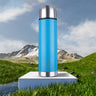 Omichef Thermo Tough | Double wall Steel Water bottle | Hot & Cold for 24 hours Flask | 1000 ML