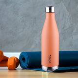 Thermo Sleek Double Wall Stainless Steel Water Bottle - 750 ml | Keeps Drinks Hot or Cold for 24 Hours