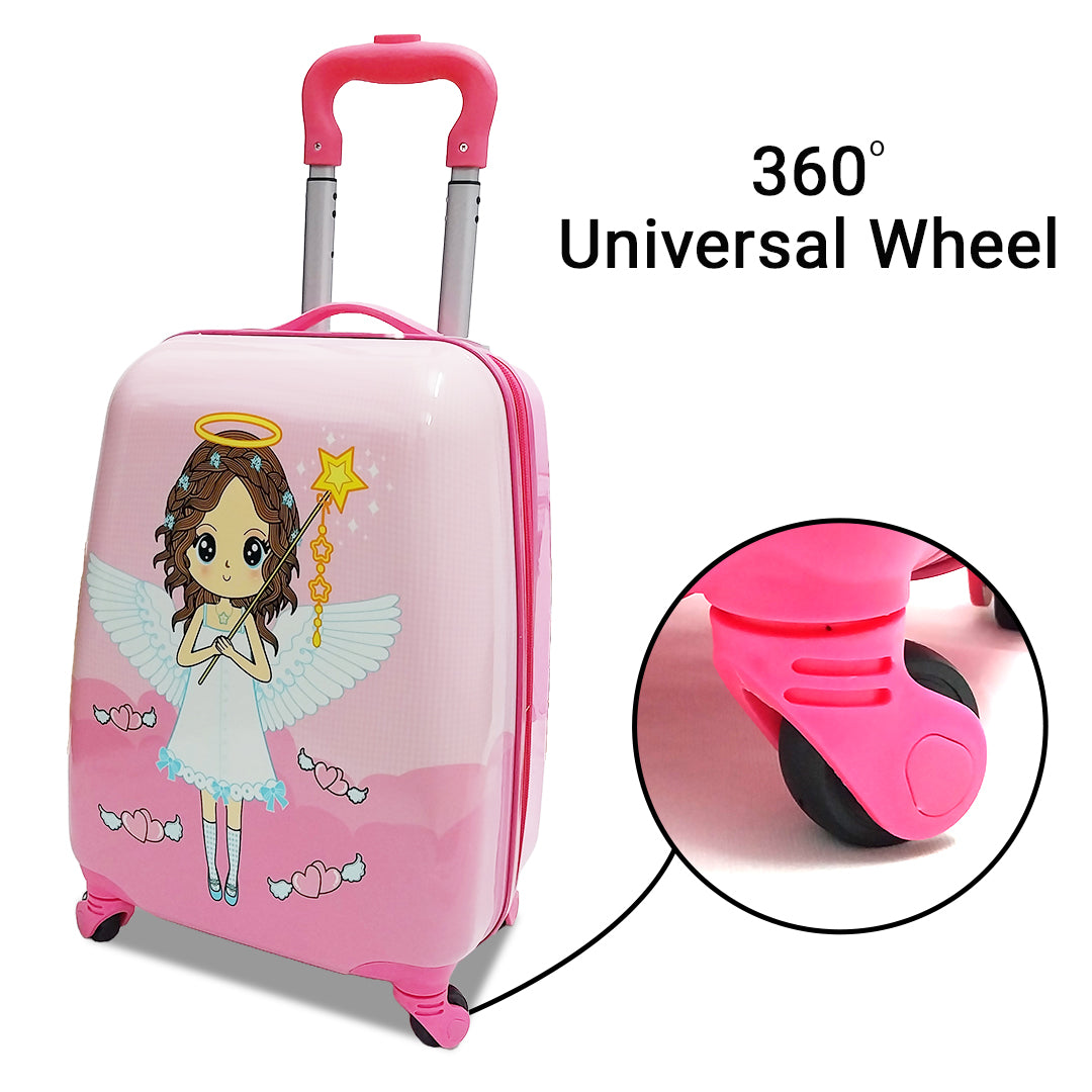 Hello Kitty-Travel Suitcase/Luggage For Kids Cabin Suitcase 4 Wheels - 18 inch