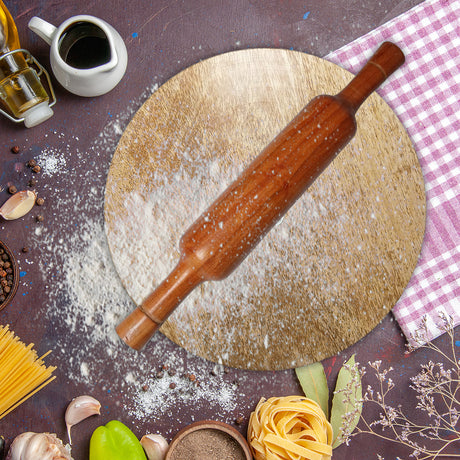 Premium Wooden Rolling Pin and Dough Board Set