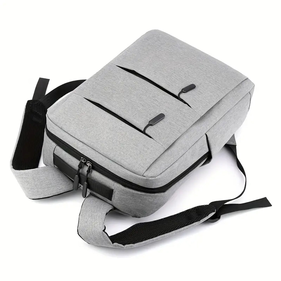 Casual Laptop Bag Office School College Business Travel, USB Slot Available Waterproof Backpack