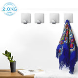 Super Strong Self Adhesive Sticky Hanger Holder For Kitchen Bathroom Bedroom Pack Of 12 Pcs