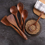 Wooden Teak Wood Wooden Salad Spoon, Table Spoon, Serving Spoon Set