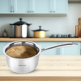 Triply Stainless Steel Saucepan/Tea Pan | 16 CM | Capacity 1.6 Litre