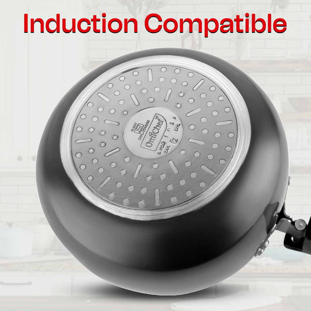 2 Litre | Hard Anodized | Induction Compatible | Curve | Pressure Cooker