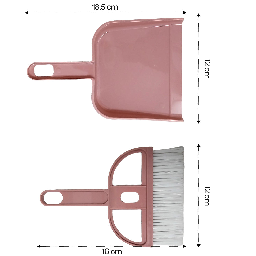 Mini Dustpan Broom Brush Dust Pan Set For Home & Office