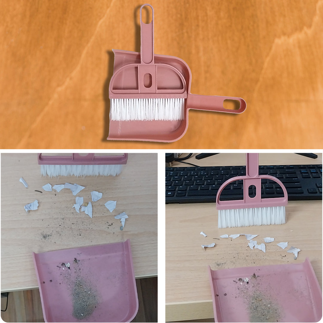 Mini Dustpan Broom Brush Dust Pan Set For Home & Office