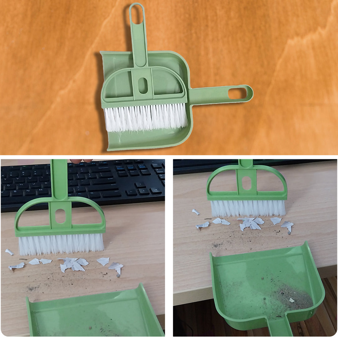 Mini Dustpan Broom Brush Dust Pan Set For Home & Office