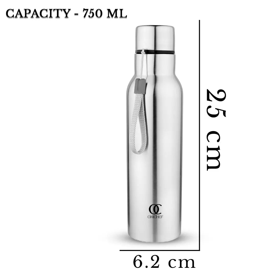 UniSteel Bolt Fridge Bottle- Capacity 750 ML OmiChef