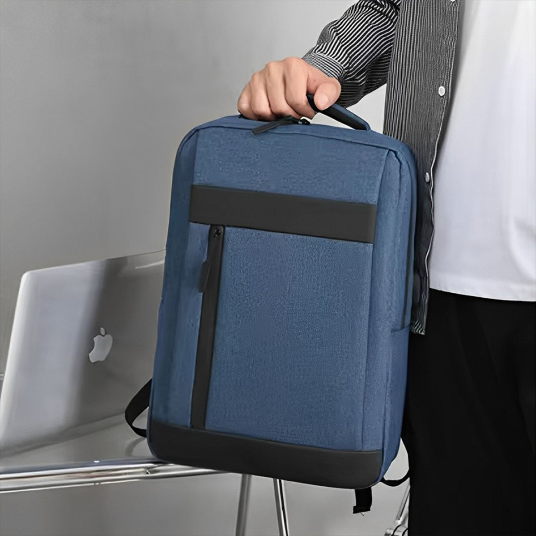 Casual Laptop Bag Office School College Business Travel, USB Slot Available Waterproof Backpack