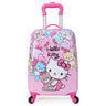 Hello Kitty-Travel Suitcase/Luggage For Kids Cabin Suitcase 4 Wheels - 18 inch