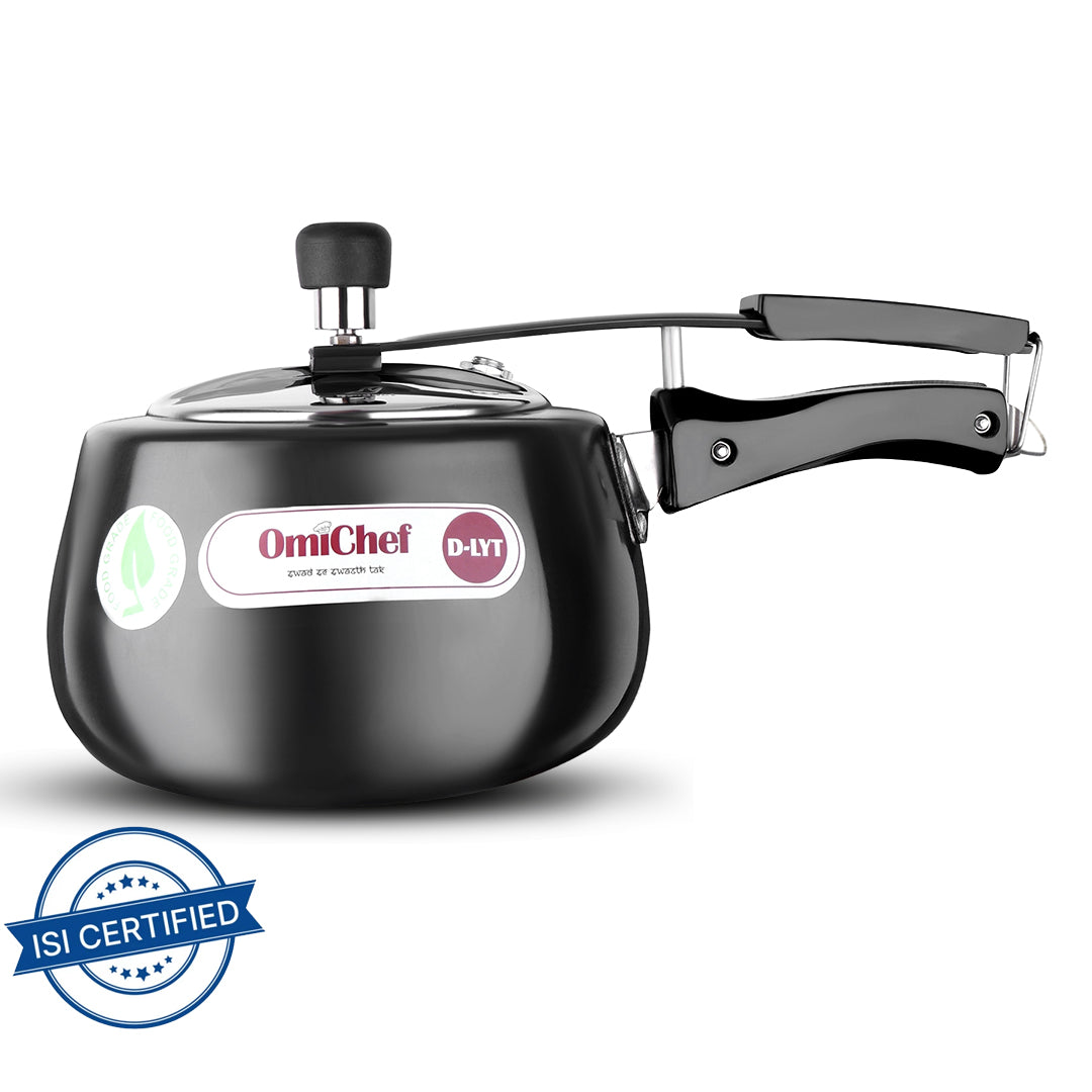 2 Litre | D-LYT | Hard Anodized | Induction Compatible | Curve | Pressure Cooker