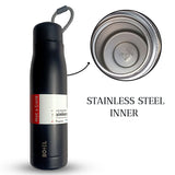 Sporty | Double Wall Steel Water Bottle | Vacuum Insulated | 10 Hours Hot & 24 Hours Cold