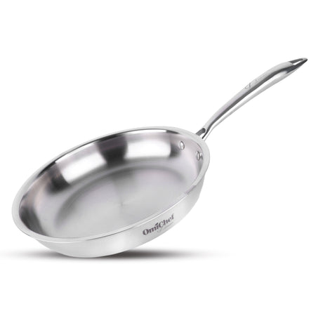 Omichef Triply Stainless Steel Frypan 20 CM 1 Litre