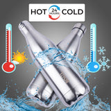 Thermo Sleek Double Wall Stainless Steel Water Bottle - 750 ml | Keeps Drinks Hot or Cold for 24 Hours