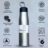 Sporty | Double Wall Steel Water Bottle | Vacuum Insulated | 10 Hours Hot & 24 Hours Cold