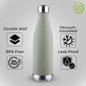 Thermosteel Water Bottle, 24 Hours Hot or Cold 1 Liter Flask Steel | Double Wall Water Bottle