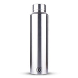 Aquapro Stainless Steel Fridge Water Bottle | Single Wall | Silver | Capacity 1 Litre OmiChef