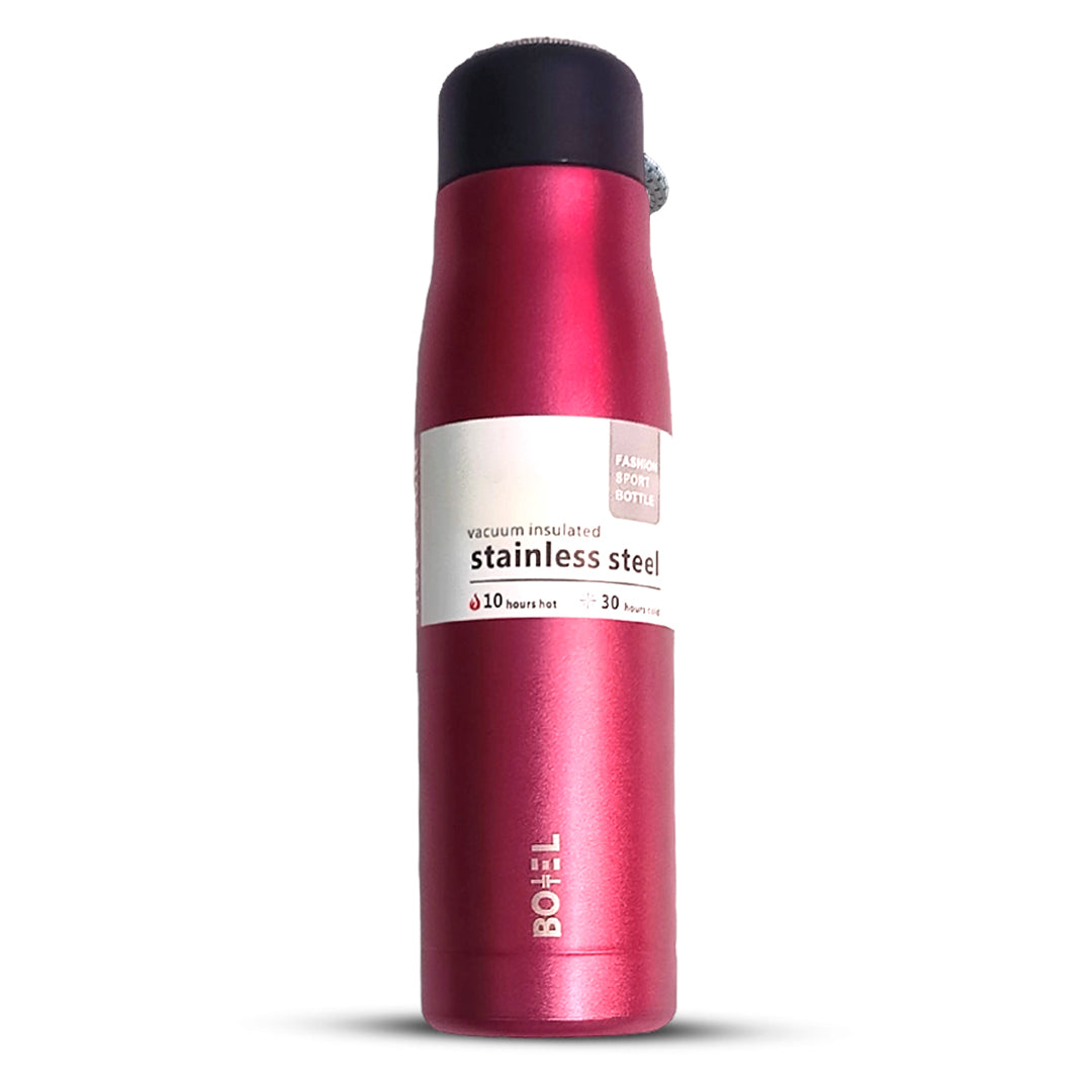 Sporty | Double Wall Steel Water Bottle | Vacuum Insulated | 10 Hours Hot & 24 Hours Cold