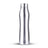 Curvy Stainless Steel Fridge Water Bottle | Silver | Capacity 1 Litre OmiChef