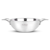 Triply Stainless Steel Kadai