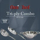 Omichef Triply Stainless Steel Cookware Combo Set Of 4Pcs | 20CM