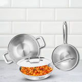 Triply Stainless Steel Cookware Combo Set Of 4Pcs | 20CM